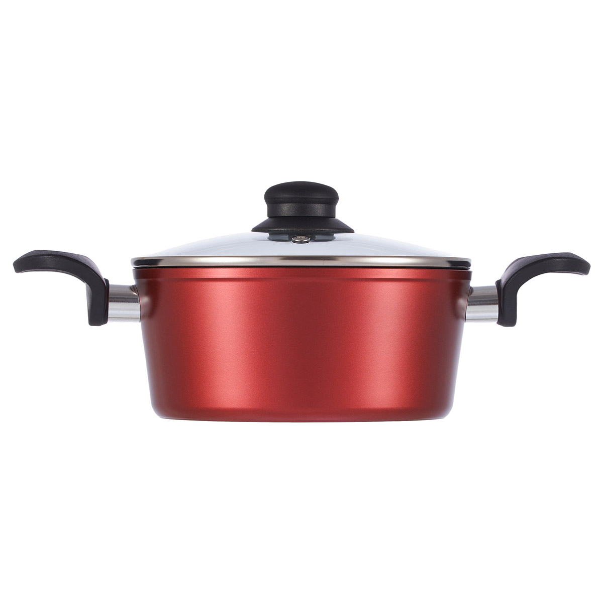 Кастрюля алюминиевая Maestri Irise 80018 20 см/ 2,1 л фото