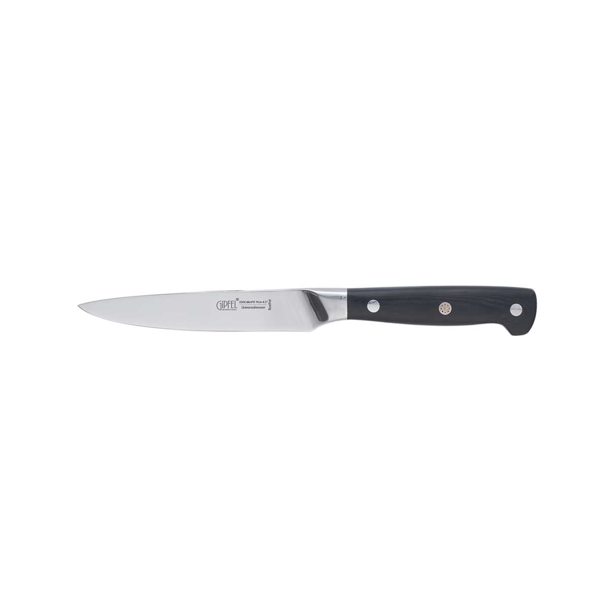 Нож универсальный GIPFEL NEW PROFESSIONAL 8656 12см, цвет черный