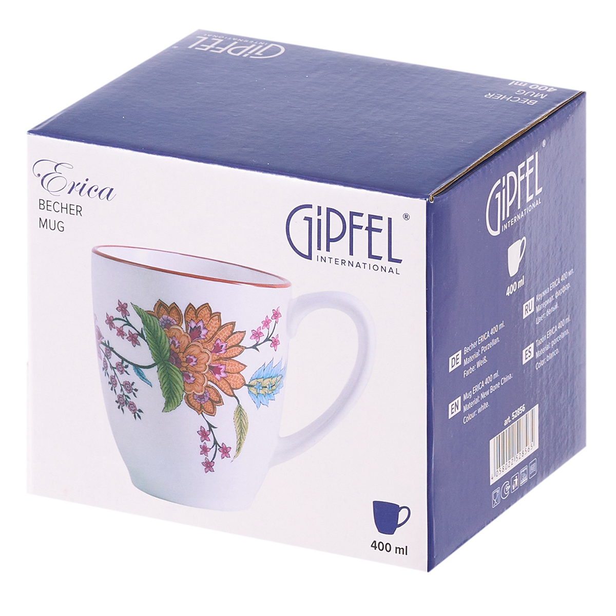 Кружка Gipfel Erica 52856 400 мл фото