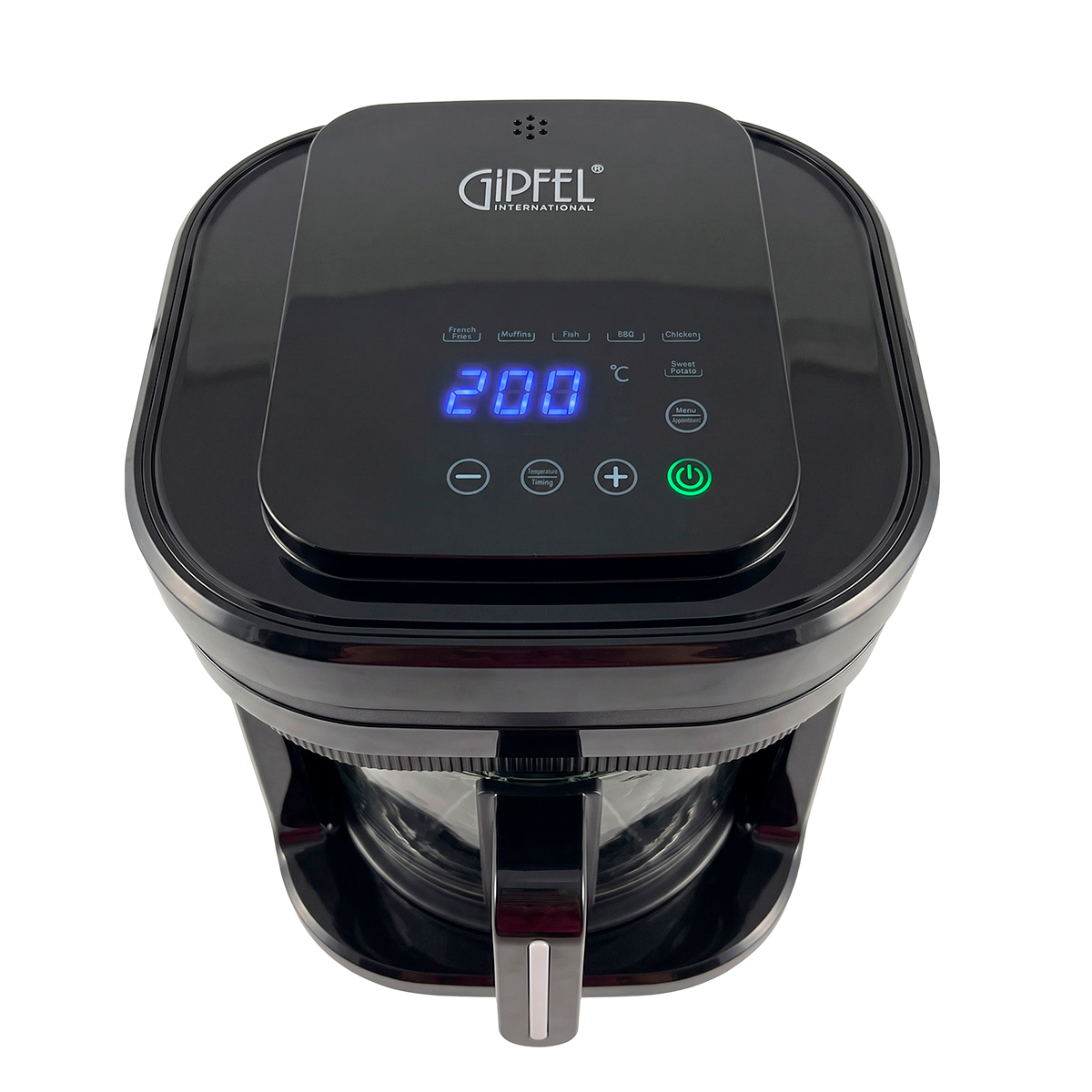 Аэрогриль Gipfel Chef 52677 со стеклянной чашей 3 л фото