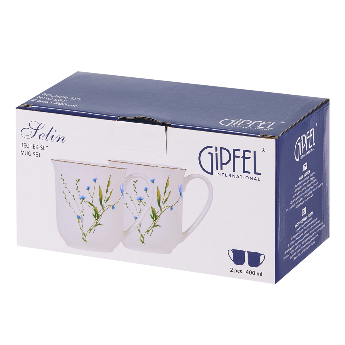 Набор кружек Gipfel Selin 43240 400 мл 2 предмета фото