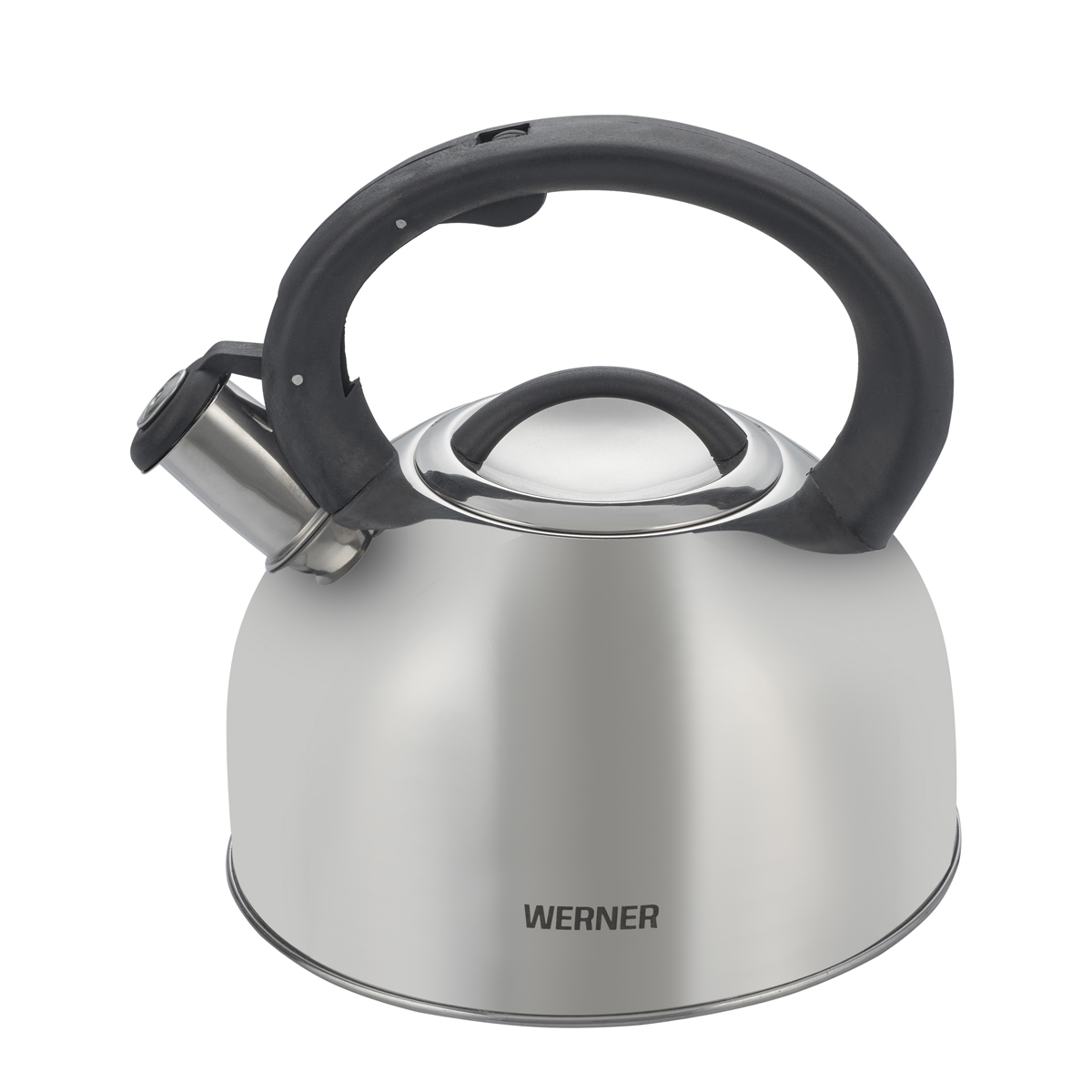 

Чайник для плиты Werner Revere 50150 2,5 л, Черный;стальной