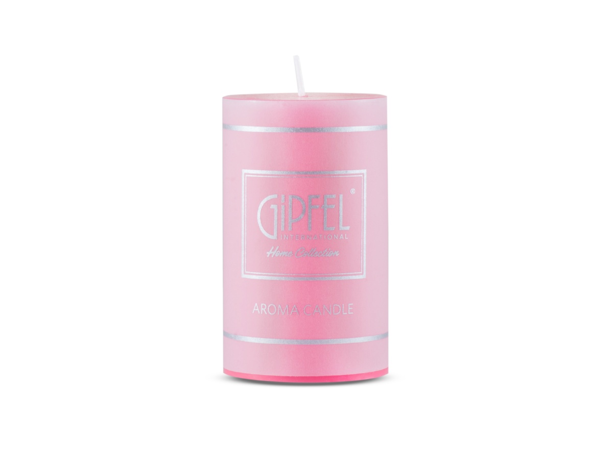 Ароматическая свеча Gipfel 40116, цвет розовый