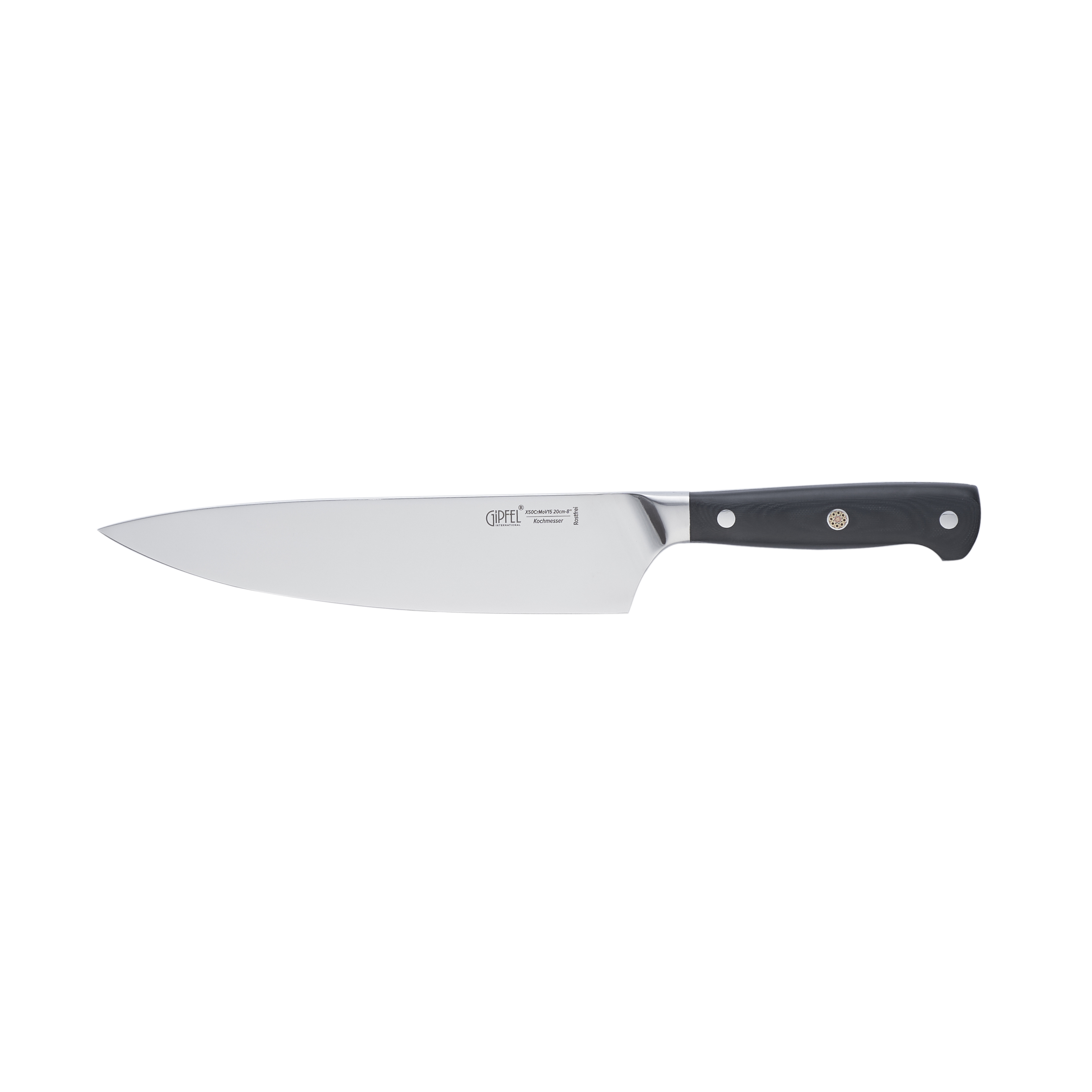 Нож поварской Gipfel New Professional 8647 20 см нож attribute marble 20см поварской нерж сталь пластик