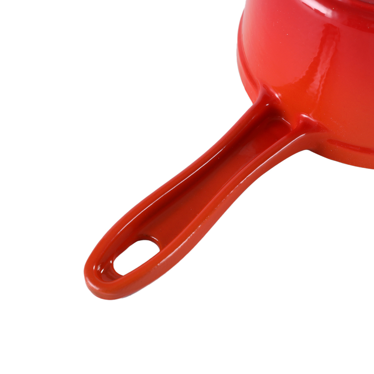 Ковш из чугуна Gipfel Majolica Flame 52850 17х14 см/1,3 л фото