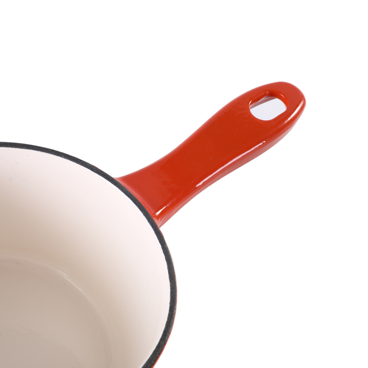 Ковш из чугуна Gipfel Majolica Flame 52850 17х14 см/1,3 л фото