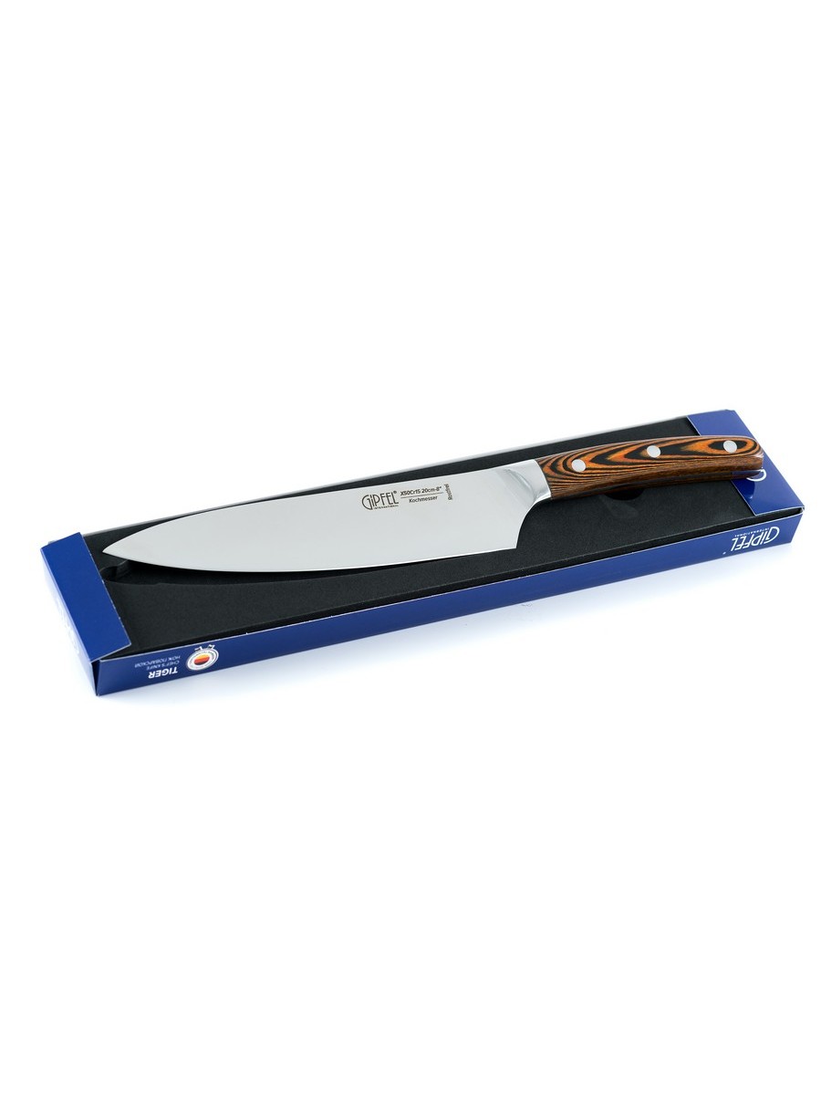 Универсальный Нож Gipfel Tiger 6974, цвет деревянный