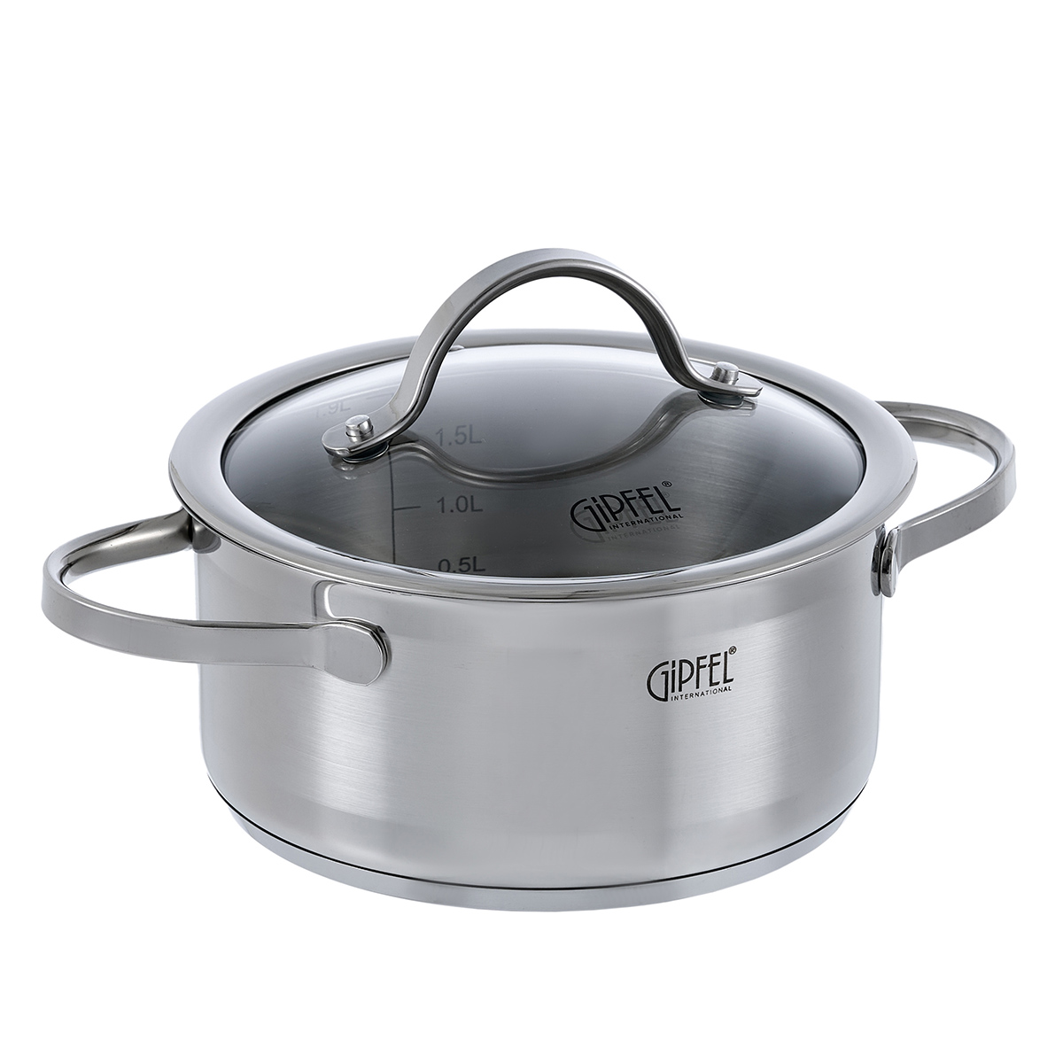 Кастрюля из нержавеющей стали Gipfel Victory 1367 18 см/1,9 л
