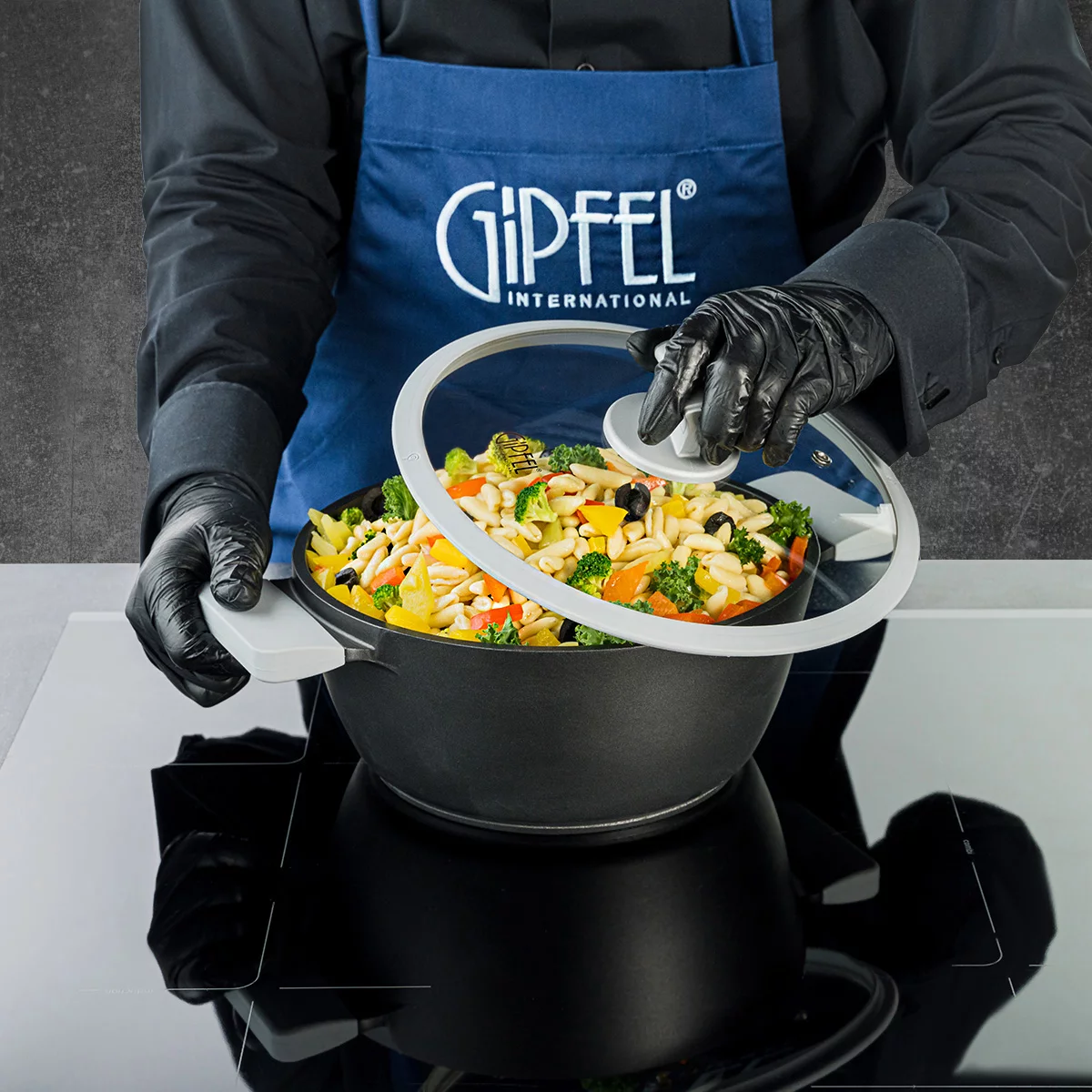 фото Алюминиевая кастрюля Gipfel Mayer 0556 24 см/3,6 л Алюминиевая кастрюля Gipfel Mayer 0556 24 см/3,6 л фото