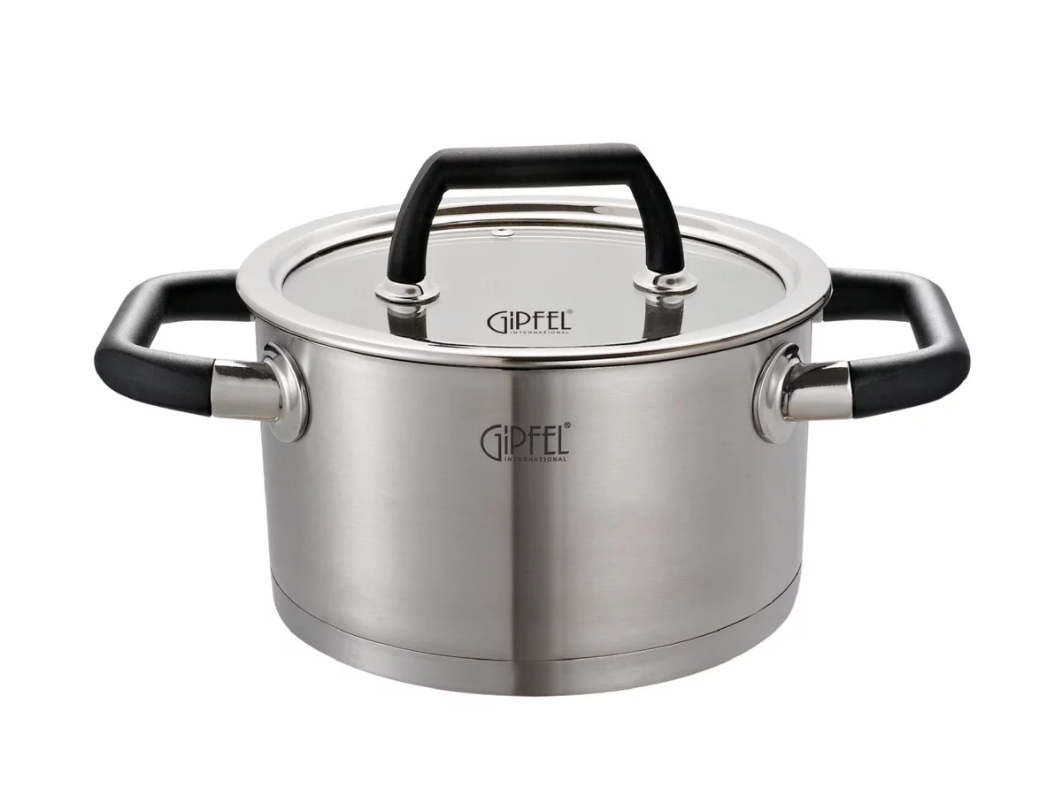 фото Кастрюля из нержавеющей стали Gipfel Almer 1850 Кастрюля из нержавеющей стали Gipfel Almer 1850 фото