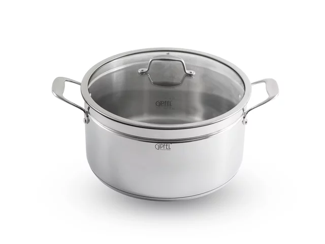 фото Кастрюля из нержавеющей стали Gipfel Grande 2406 32 см/13,3 л Кастрюля из нержавеющей стали Gipfel Grande 2406 32 см/13,3 л фото