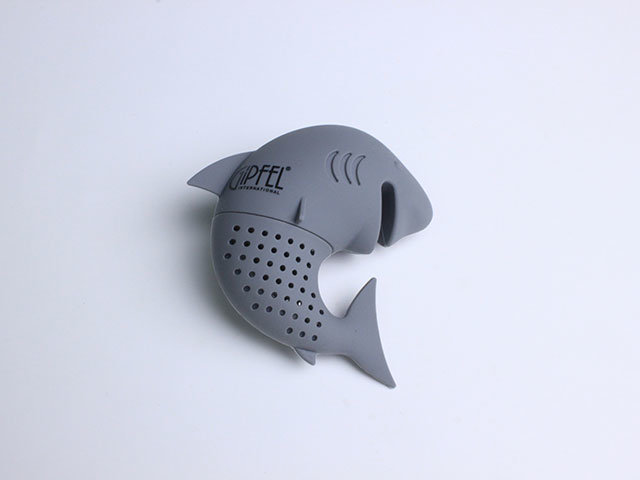 картинка 5754 GIPFEL Силиконовое ситечко для чая SHARK магазин Gipfel картинка 5754 GIPFEL Силиконовое ситечко для чая SHARK от магазина Gipfel