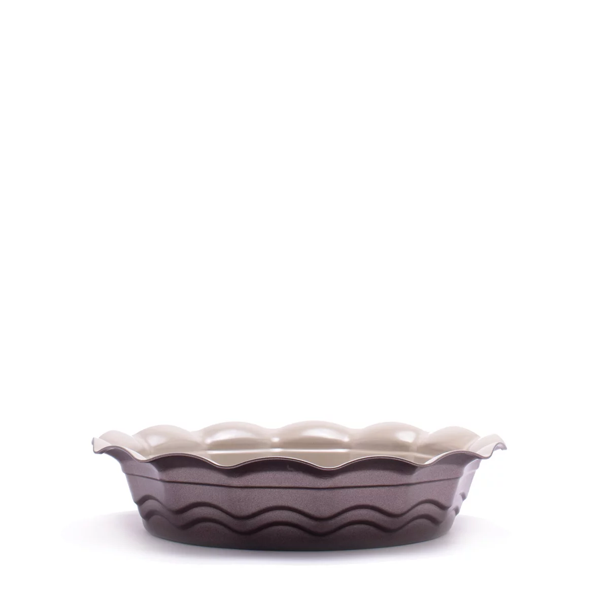 картинка 1893 GIPFEL Форма для выпечки OVEN 27,2x27,2x6,0см круглая с антипригарным покрытием Whitford. Цвет: внутри кремовый, снаружи коричневый. Материал: Углеродистая сталь магазин Gipfel картинка 1893 GIPFEL Форма для выпечки OVEN 27,2x27,2x6,0см круглая с антипригарным покрытием Whitford. Цвет: внутри кремовый, снаружи коричневый. Материал: Углеродистая сталь от магазина Gipfel