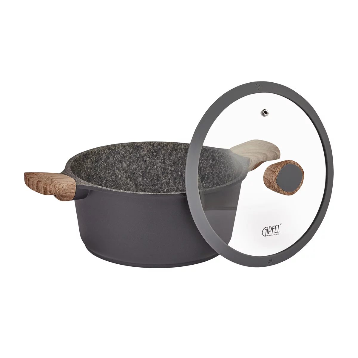 фото Алюминиевая кастрюля Gipfel Oliver 0572 24 см/4,3 л Алюминиевая кастрюля Gipfel Oliver 0572 24 см/4,3 л фото