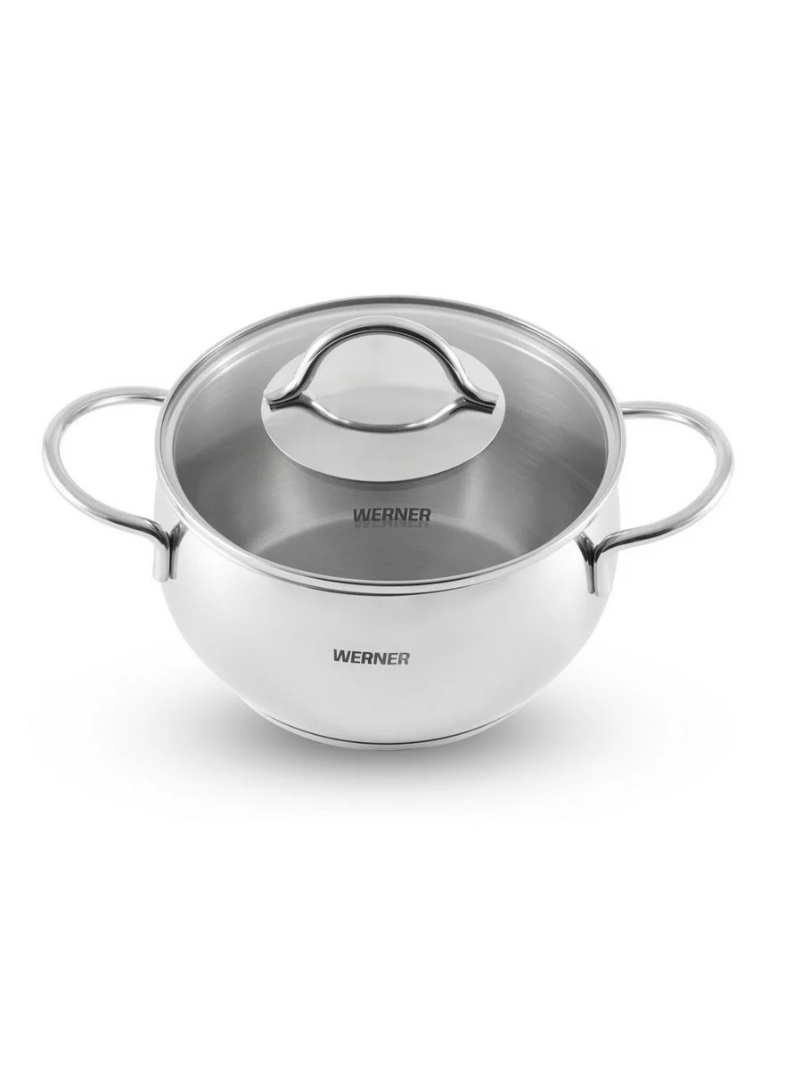 фото Кастрюля из нержавеющей стали Werner Mela 50088 20 см/1,9 л Кастрюля из нержавеющей стали Werner Mela 50088 20 см/1,9 л фото