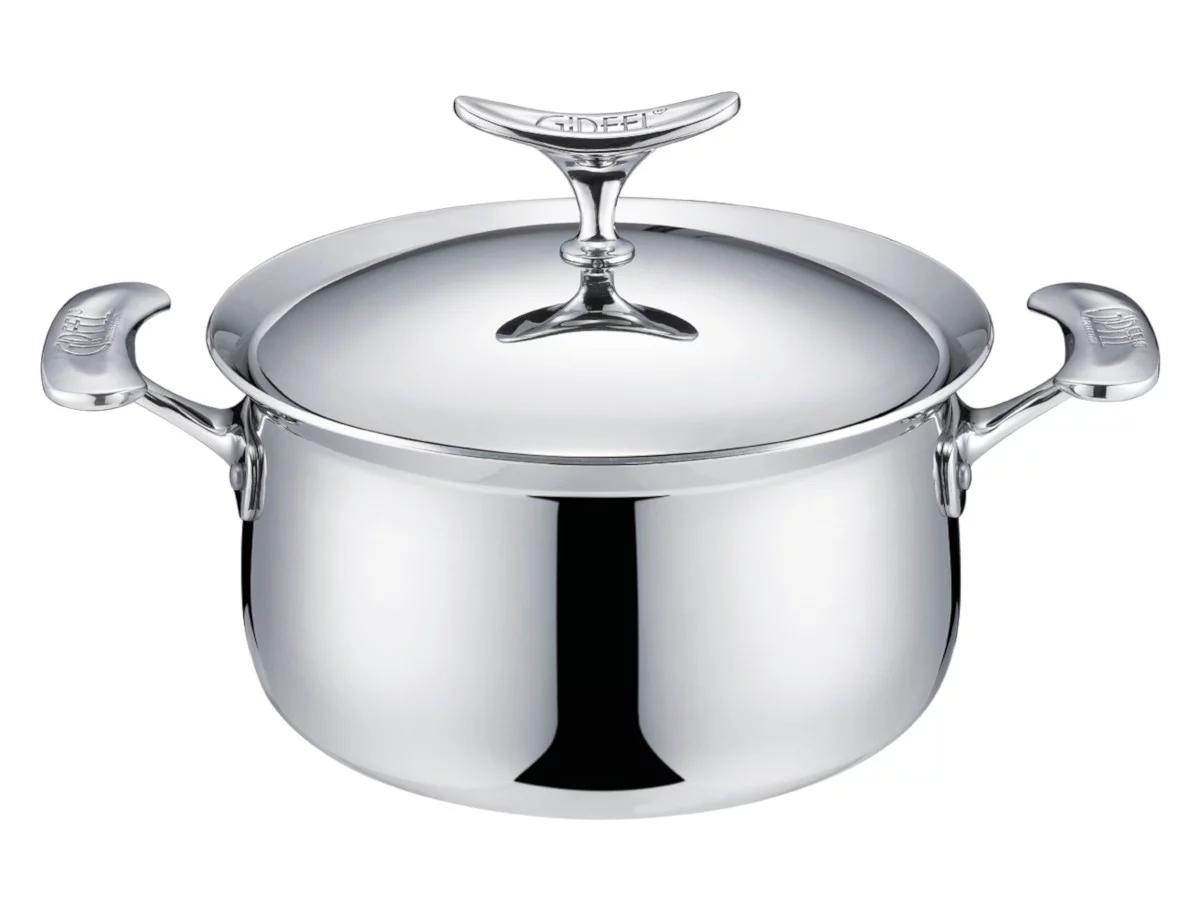 фото Кастрюля из нержавеющей стали Gipfel Deluxe 1288 20 см/3,5 л Кастрюля из нержавеющей стали Gipfel Deluxe 1288 20 см/3,5 л фото