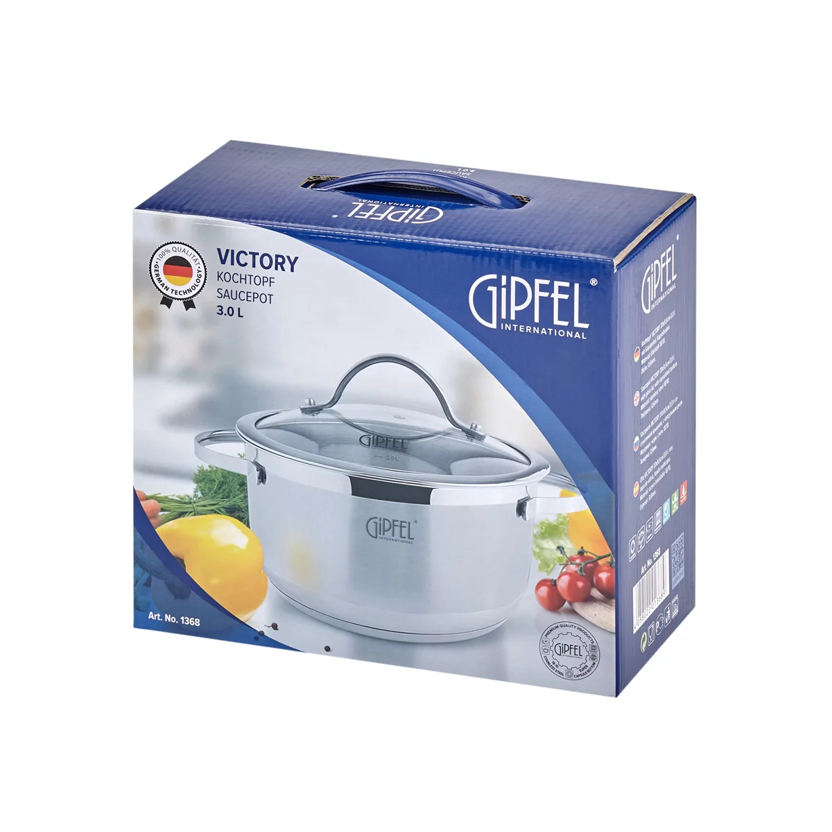 картинка Кастрюля Victory Gipfel 1368 магазин Gipfel картинка Кастрюля Victory Gipfel 1368 от магазина Gipfel