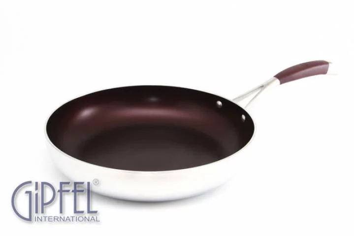 Стальная сковорода с покрытием магазин Gipfel картинка 1797 GIPFEL Сковорода 28 см от магазина Gipfel
