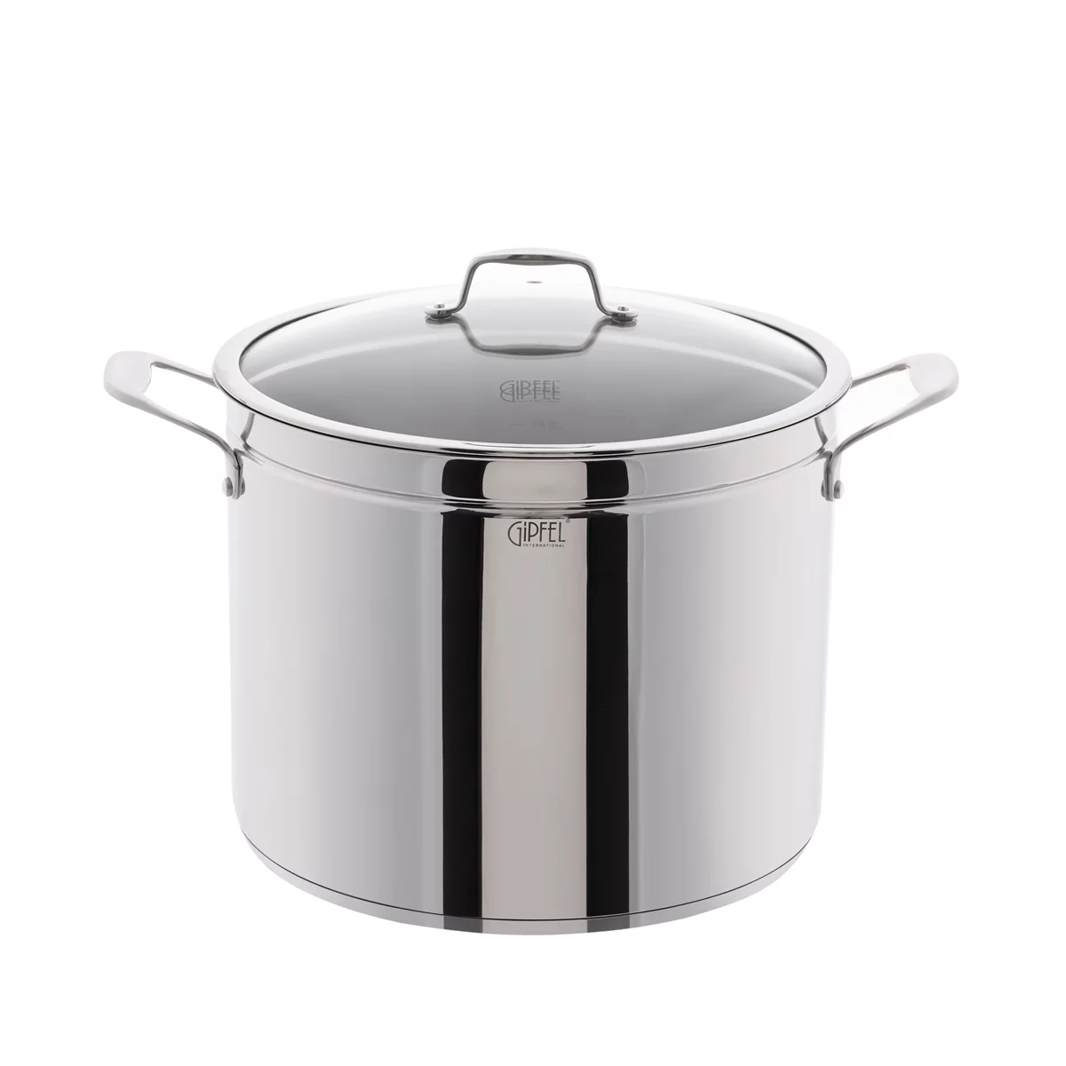 фото Кастрюля из нержавеющей стали Gipfel Grande 2407 32 см/20 л Кастрюля из нержавеющей стали Gipfel Grande 2407 32 см/20 л фото