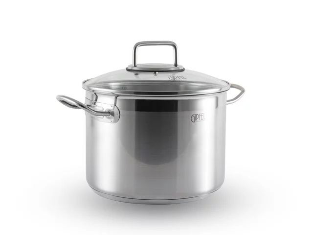 фото Кастрюля из нержавеющей стали Gipfel Classic 2273 26 см/9 л Кастрюля из нержавеющей стали Gipfel Classic 2273 26 см/9 л фото