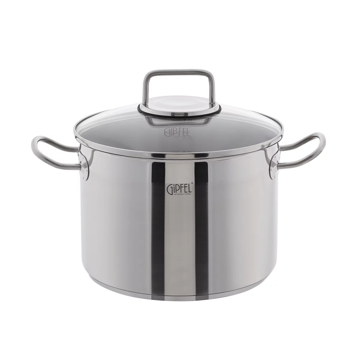 фото Кастрюля из нержавеющей стали Gipfel Classic 2272 24 см/8 л Кастрюля из нержавеющей стали Gipfel Classic 2272 24 см/8 л фото