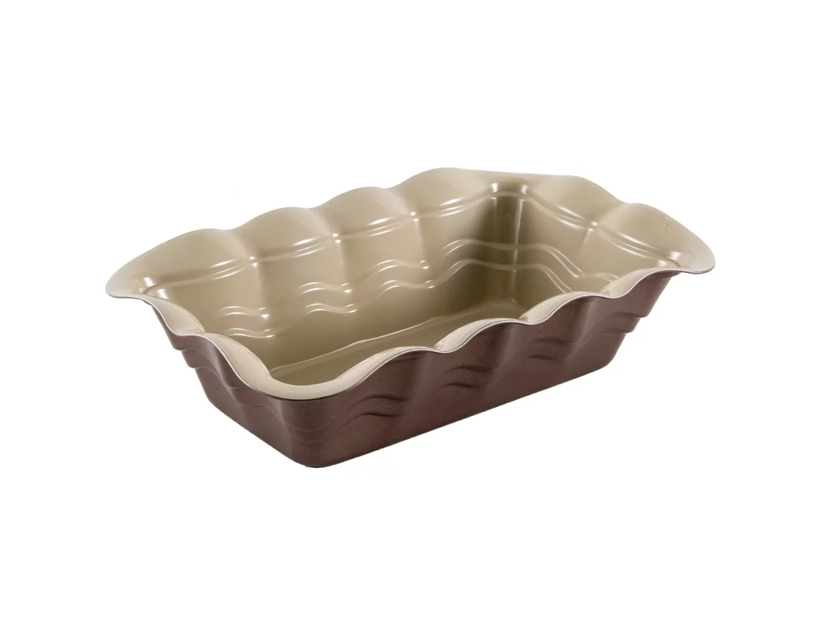 картинка 1892 GIPFEL Форма для выпечки OVEN 27,8x17,7x7,2см прямоугольная с антипригарным покрытием Whitford. Цвет: внутри кремовый, снаружи коричневый. Материал: Углеродистая сталь магазин Gipfel картинка 1892 GIPFEL Форма для выпечки OVEN 27,8x17,7x7,2см прямоугольная с антипригарным покрытием Whitford. Цвет: внутри кремовый, снаружи коричневый. Материал: Углеродистая сталь от магазина Gipfel