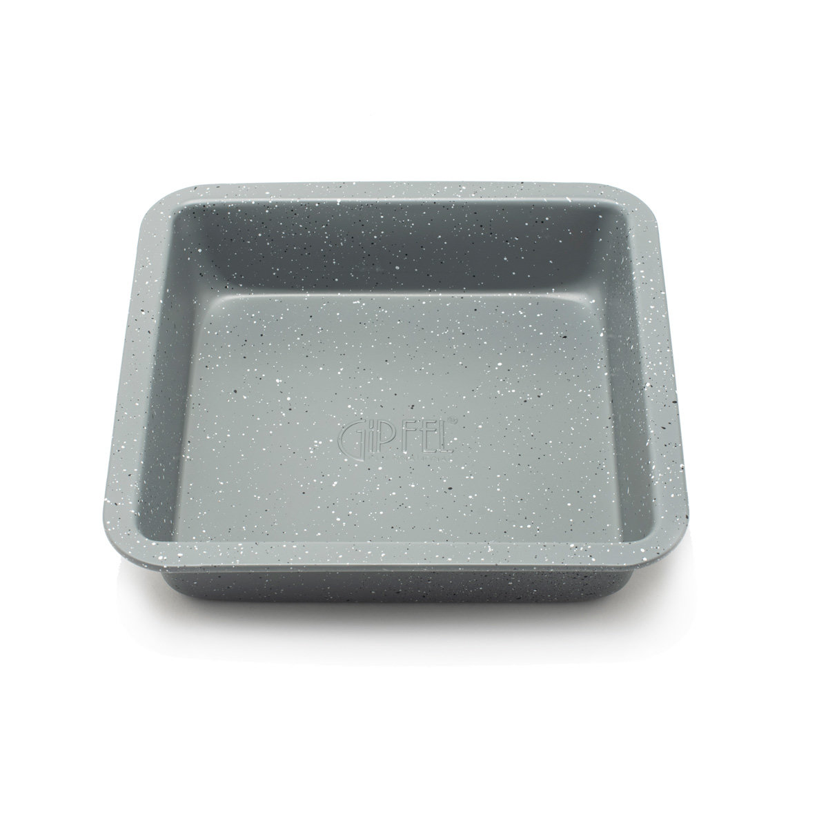 картинка 1874 GIPFEL Форма для выпечки MARBLE 22,5x22,5x4,5см квадратная с антипригарным мраморным покрытием. Материал: Углеродистая сталь магазин Gipfel картинка 1874 GIPFEL Форма для выпечки MARBLE 22,5x22,5x4,5см квадратная с антипригарным мраморным покрытием. Материал: Углеродистая сталь от магазина Gipfel
