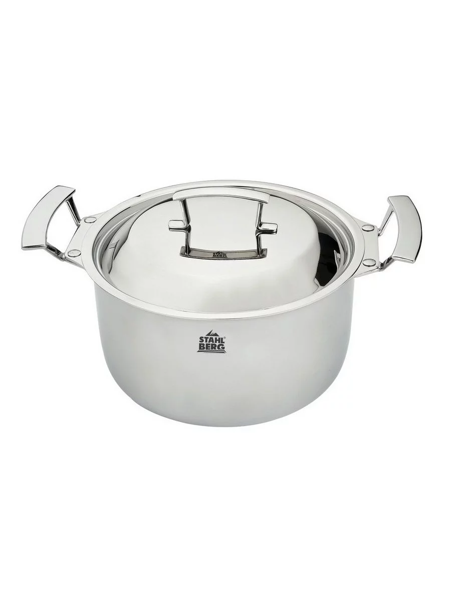 фото Кастрюля из нержавеющей стали Stahlberg Miranda 1730-S 24 см/5,9 л Кастрюля из нержавеющей стали Stahlberg Miranda 1730-S 24 см/5,9 л фото