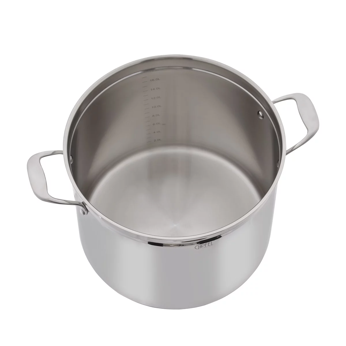 фото Кастрюля из нержавеющей стали Gipfel Grande 2407 32 см/20 л Кастрюля из нержавеющей стали Gipfel Grande 2407 32 см/20 л фото