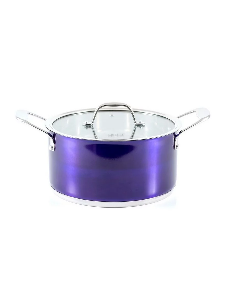 фото Кастрюля из нержавеющей стали Gipfel Lilas 1768 24 см/5,4 л Кастрюля из нержавеющей стали Gipfel Lilas 1768 24 см/5,4 л фото