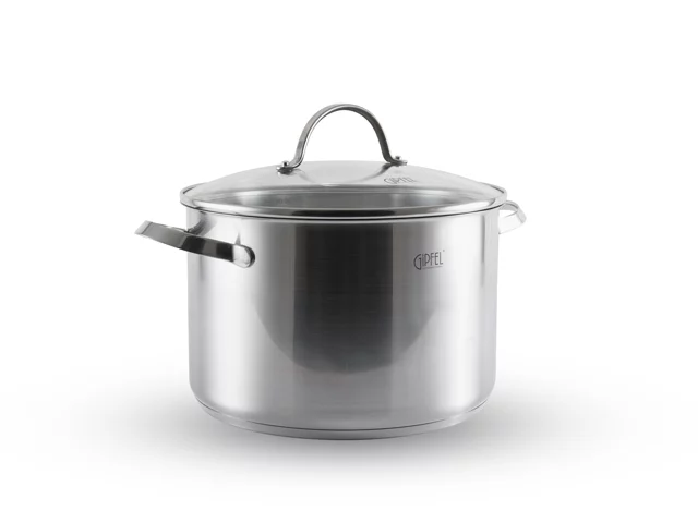 фото Кастрюля из нержавеющей стали Gipfel 2450 30 см/14 л Кастрюля из нержавеющей стали Gipfel 2450 30 см/14 л фото