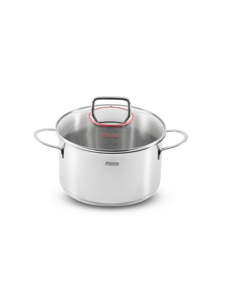 фото Кастрюля из нержавеющей стали Werner Como 50170 20 см/3,6 л Кастрюля из нержавеющей стали Werner Como 50170 20 см/3,6 л фото