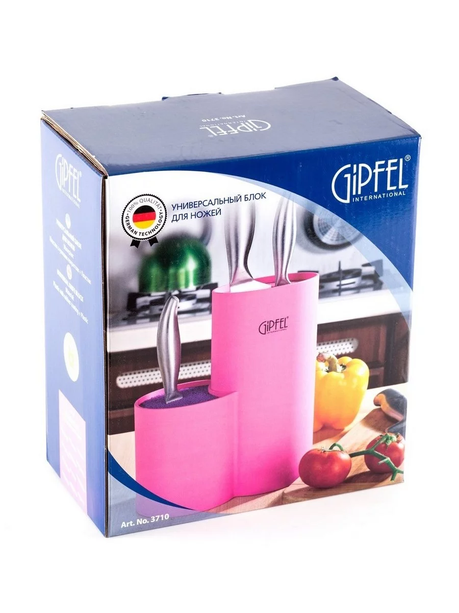 картинка 3710 GIPFEL Подставка для ножейрозовый и фиолетовый цвет магазин Gipfel картинка 3710 GIPFEL Подставка для ножейрозовый и фиолетовый цвет от магазина Gipfel