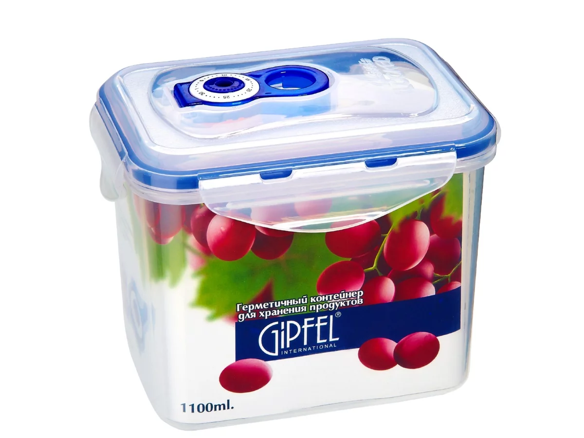 картинка 4533 GIPFEL вакуумный контейнер 1100 мл магазин Gipfel картинка 4533 GIPFEL вакуумный контейнер 1100 мл от магазина Gipfel