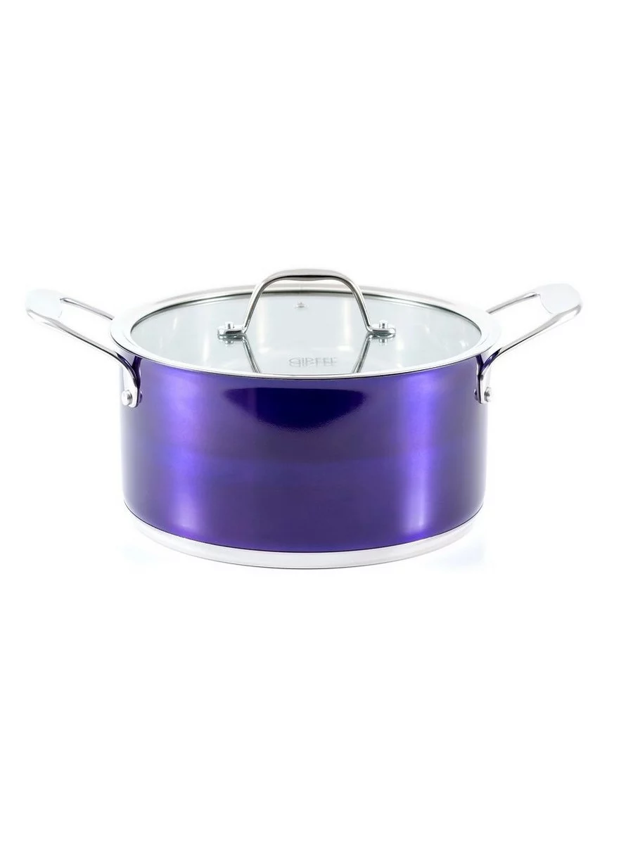 фото Кастрюля из нержавеющей стали Gipfel Lilas 1767 20 см/3,1 л Кастрюля из нержавеющей стали Gipfel Lilas 1767 20 см/3,1 л фото