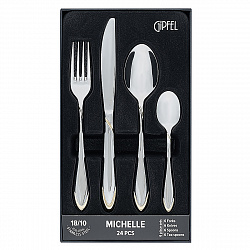 Набор столовых приборов Gipfel Michelle 51237 24 предмета