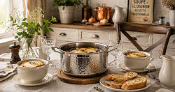 Французский луковый суп – классический рецепт с насыщенным вкусом