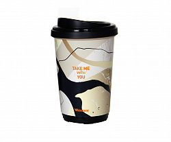 Термостакан с двойными стенками и крышкой Werner 51484 400 мл