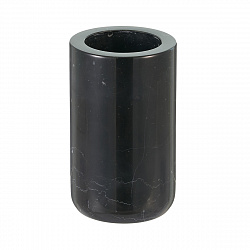 Стакан для зубных щеток Gipfel Marble Nero 43430 12x7 см