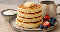 Оладьи на молоке без дрожжей 