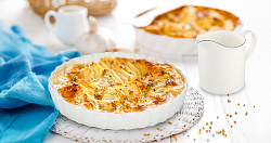 Классический рецепт французской картофельной запеканки  (гратен) с сыром