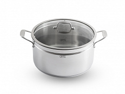 Кастрюля из нержавеющей стали Gipfel Grande 2406 32 см/13,3 л