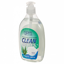 Экогель для мытья посуды Gipfel Clean Series 52698 с ароматом алоэ 500 мл