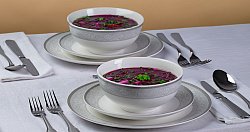 Посуда для холодных супов: какие тарелки и кувшины выбрать для окрошки, гаспачо и холодников