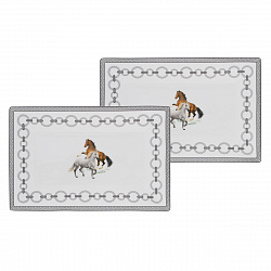 Набор тарелок сервировочных Gipfel Aragon 43471 26х17 2 предмета