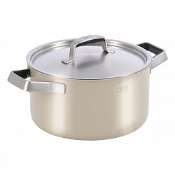 Кастрюля из нержавеющей стали Gipfel Bristol 52951 24 см/5,4 л