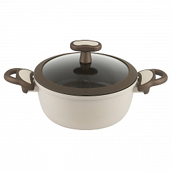 Алюминиевая кастрюля Gipfel Stadella Beige 51107 20 см/3 л