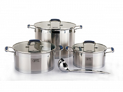 Набор посуды из нержавеющей стали Gipfel Minestrone 1535