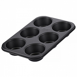 Форма для выпечки маффинов Gipfel Maximus Black 52715 32x22х4 см