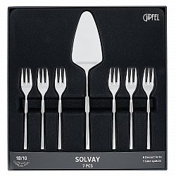 Набор столовых приборов для десерта Gipfel Solvay 52496 7 предметов